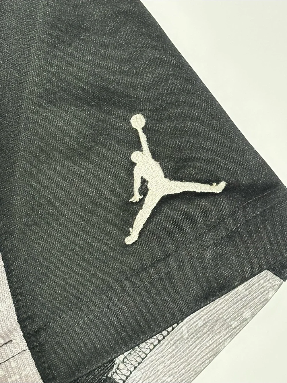 Jordan Men’s Black, Red & Gray Athletic Basketball Shorts